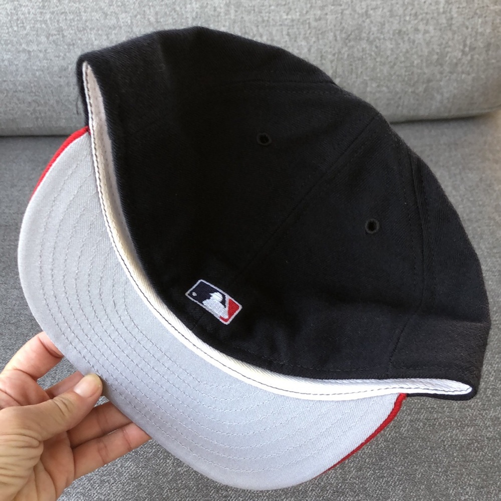 NWOT! - NEW ERA Diamond Collection ATLANTA BRAVES Wool Baseball Cap VTG 90’s - Picture 2 of 9